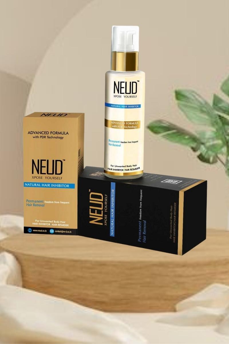NEUD Natural Hair Inhibitor  AfterHairRemoval Lotion Combo from NEUD at  best prices on Tata Beauty
