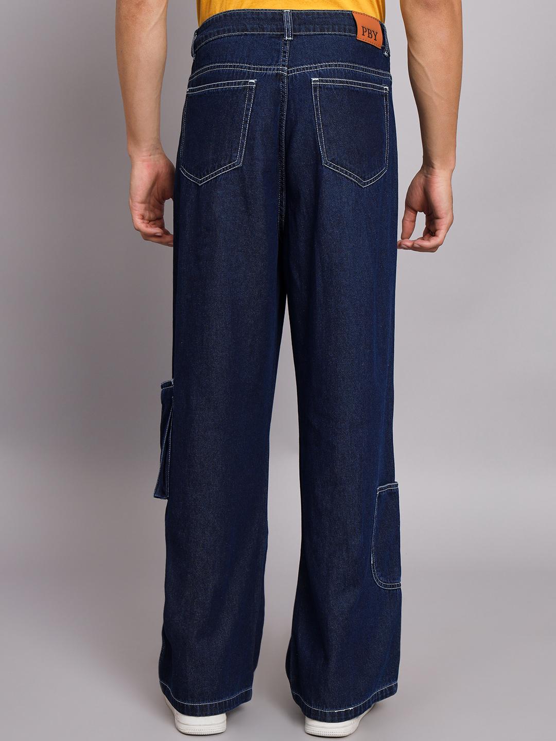 Contrast Stitch Utility Pant