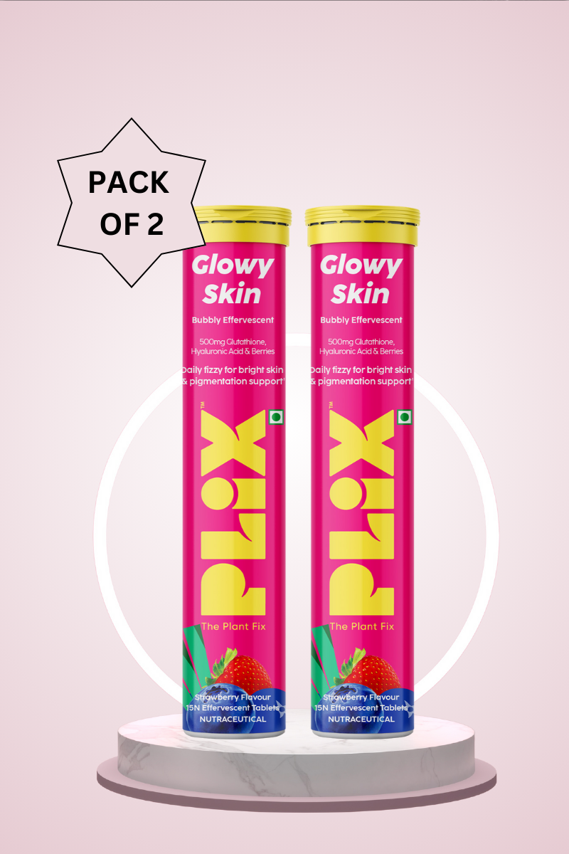 plix glowy skin glutathione PLIX - THE PLANT FIX Skin Hydration Combo - Hyaluronic Acid And Skin Glow  Glutathione 15 Effervescent Tablets Supports Skin Elasticity Firmness And Dewy  Skin | Buy Now with Express International Delivery