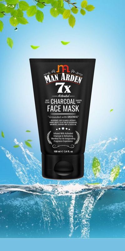 man arden face mask